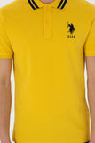 USPA Men Polo Shirt USPA Big Logo Mustrad VR072 USPOM281 US POLO ASSN.