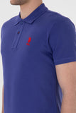 USPA Polo Shirt Men Royal Blue VR212 USPOM283 USPA LOGO US POLO ASSN.