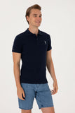 USPA Polo Shirt Men Navy VR033 USPOM293 USPA LOGO US POLO ASSN.