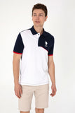 USPA Polo Shirt Men T-Genza135 Navy VR033 USPOM324 USPA LOGO US POLO ASSN.