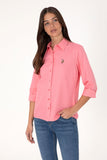 USPA Polo Shirt Women Woxcolor Pink VR041 USSHW047 US Polo Assn.