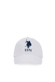 USPA Men Hat Pedro-IY25 White VR013 USPHAT56 US POLO ASSN.