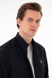 USPA Men Shirt Enzogl Regular Fit Navy VR033 USPSH359 US Polo Assn.
