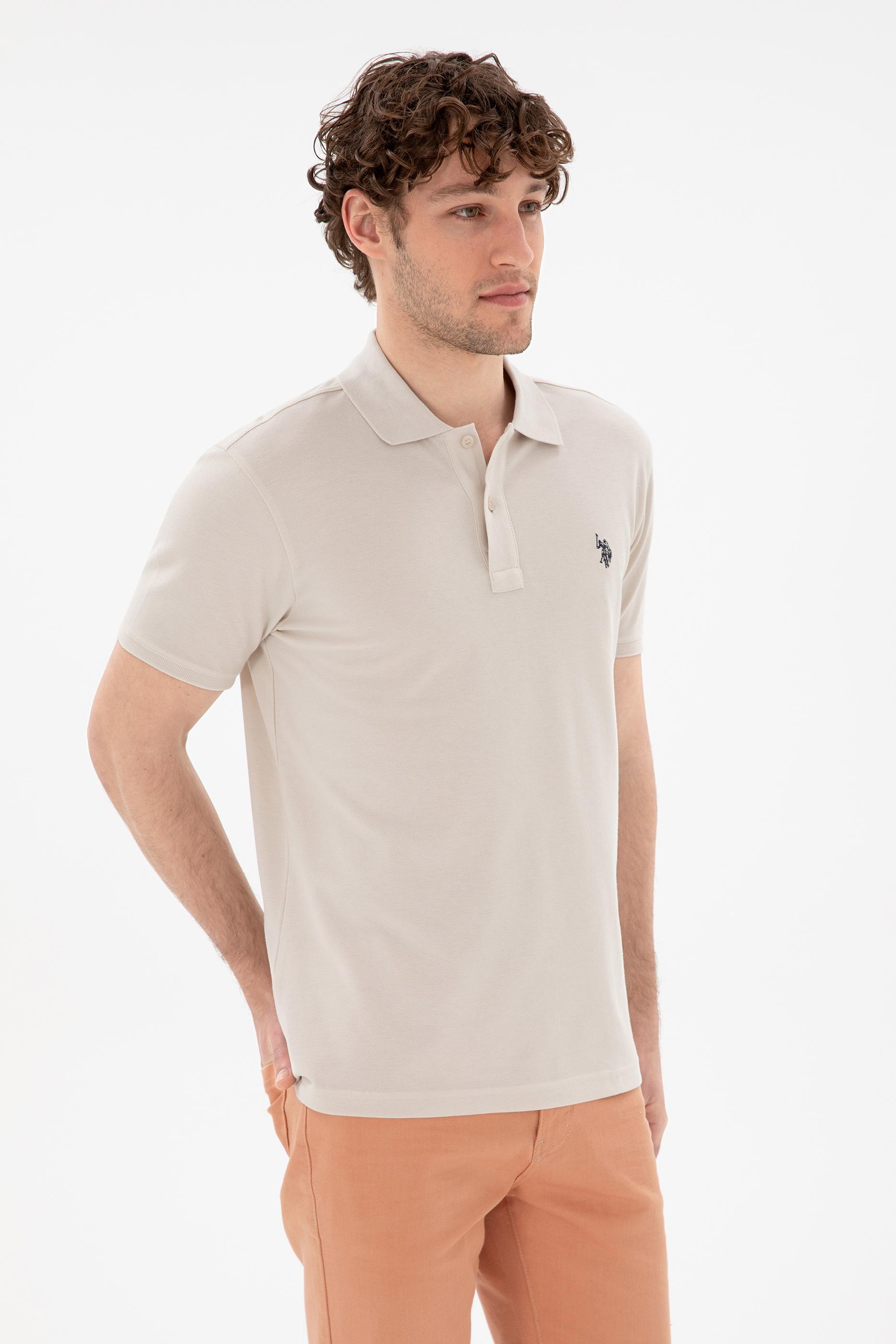 USPA Men Polo Single Color Horse Stone VR049 USPOM274 US POLO ASSN.
