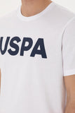 USPA Men T-Shirt USPA Big Logo White VR013 USTSM068 US POLO ASSN.
