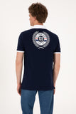 USPA Polo Shirt Men T-Olfar135 Navy VR033 USPOM323 USPA LOGO US POLO ASSN.