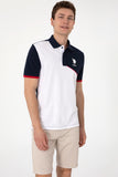 USPA Polo Shirt Men T-Genza135 Navy VR033 USPOM324 USPA LOGO US POLO ASSN.