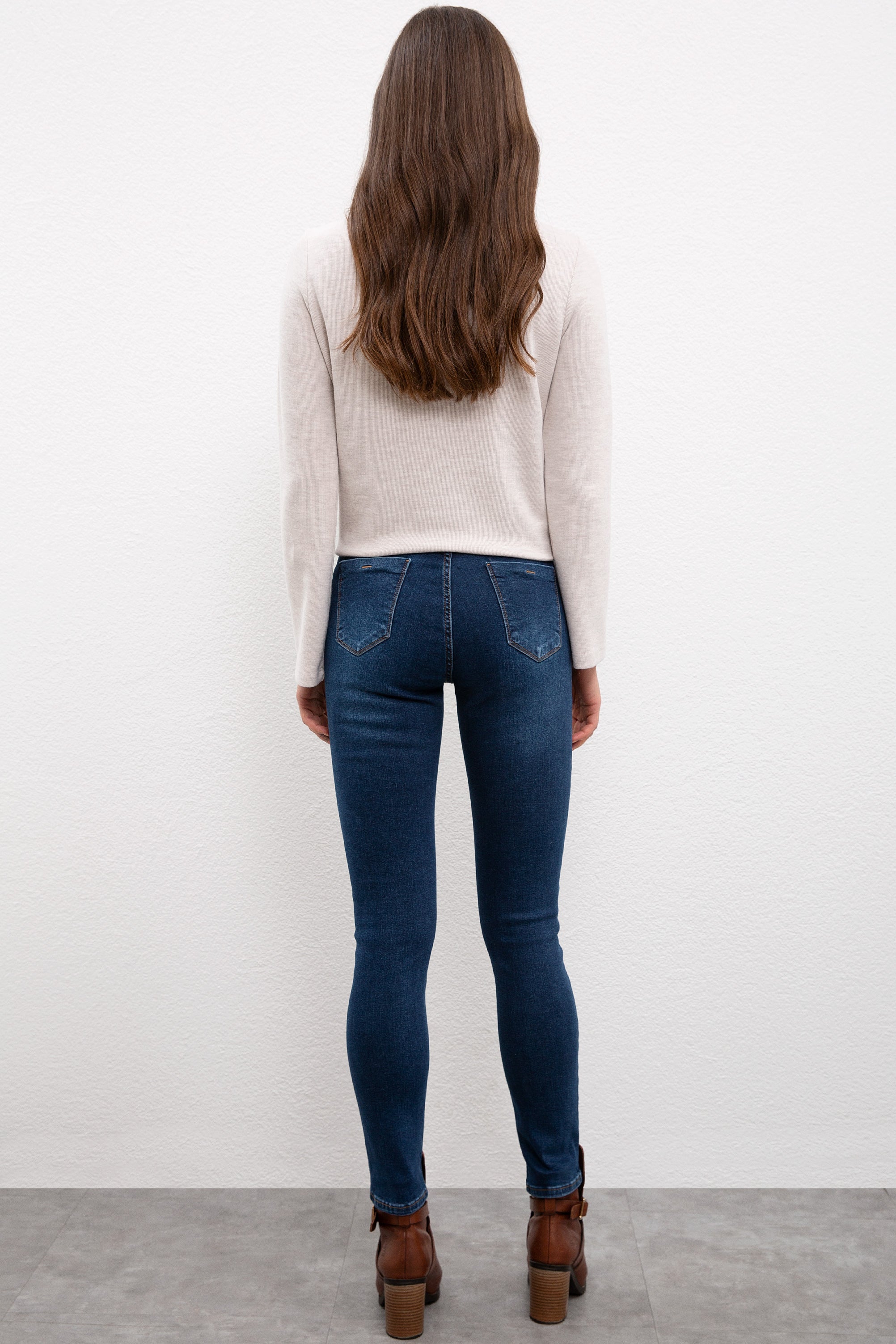 USPA Women Jeans Dark Blue USPJN068 U.S. Polo Assn.