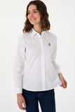 USPA Polo Shirt Women Woxcolor White VR013 USSHW049 US Polo Assn.