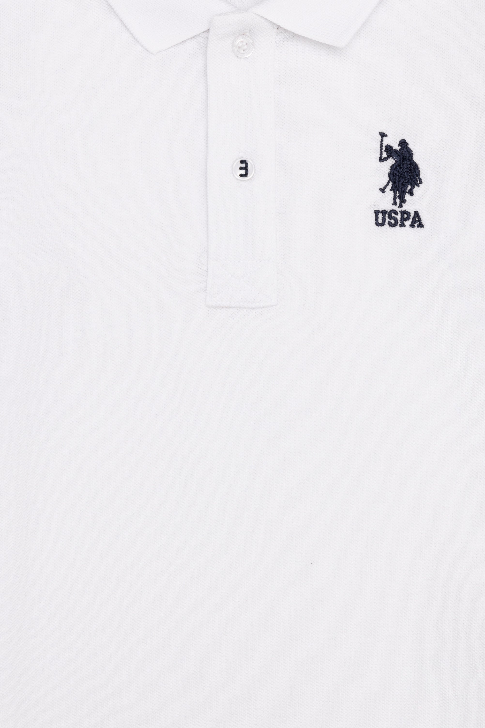 USPA Boys Polo White VR013 USPOK041 US POLO ASSN.