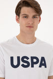 USPA Men T-Shirt USPA Big Logo White VR013 USTSM068 US POLO ASSN.