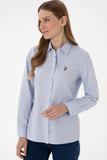 USPA Polo Shirt Women Woxcolor Light Blue VR003 USSHW046 US Polo Assn.