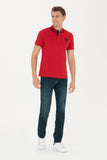 US Polo Assn. Red Men Polo Shirt SCH VR171 USPOM212 USPA