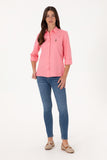 USPA Polo Shirt Women Woxcolor Pink VR041 USSHW047 US Polo Assn.