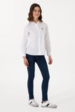 USPA Polo Shirt Women Woxcolor White VR013 USSHW049 US Polo Assn.