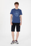 USPA Men T-Shirt USPA Wahing Out Door Navy VR059 USTSM071 US POLO ASSN.