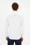 US Polo Assn. White Men Shirt VR013 USPSH318 USPA