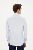 US Polo Assn. Light Blue Men Shirt VR003 USPSH308 USPA