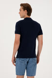 USPA Polo Shirt Men Navy VR033 USPOM293 USPA LOGO US POLO ASSN.