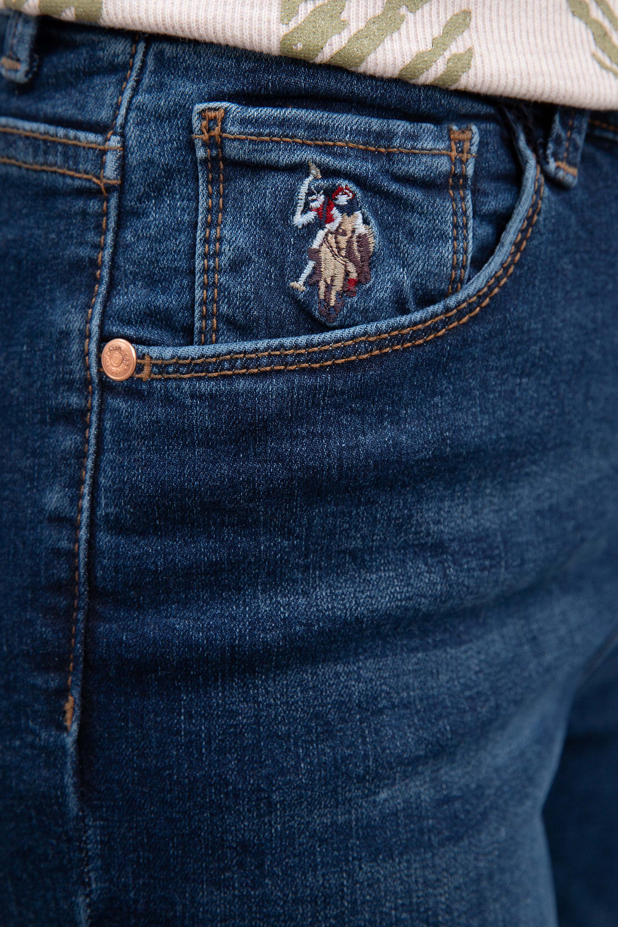 USPA Women Jeans Dark Blue USPJN068 U.S. Polo Assn.