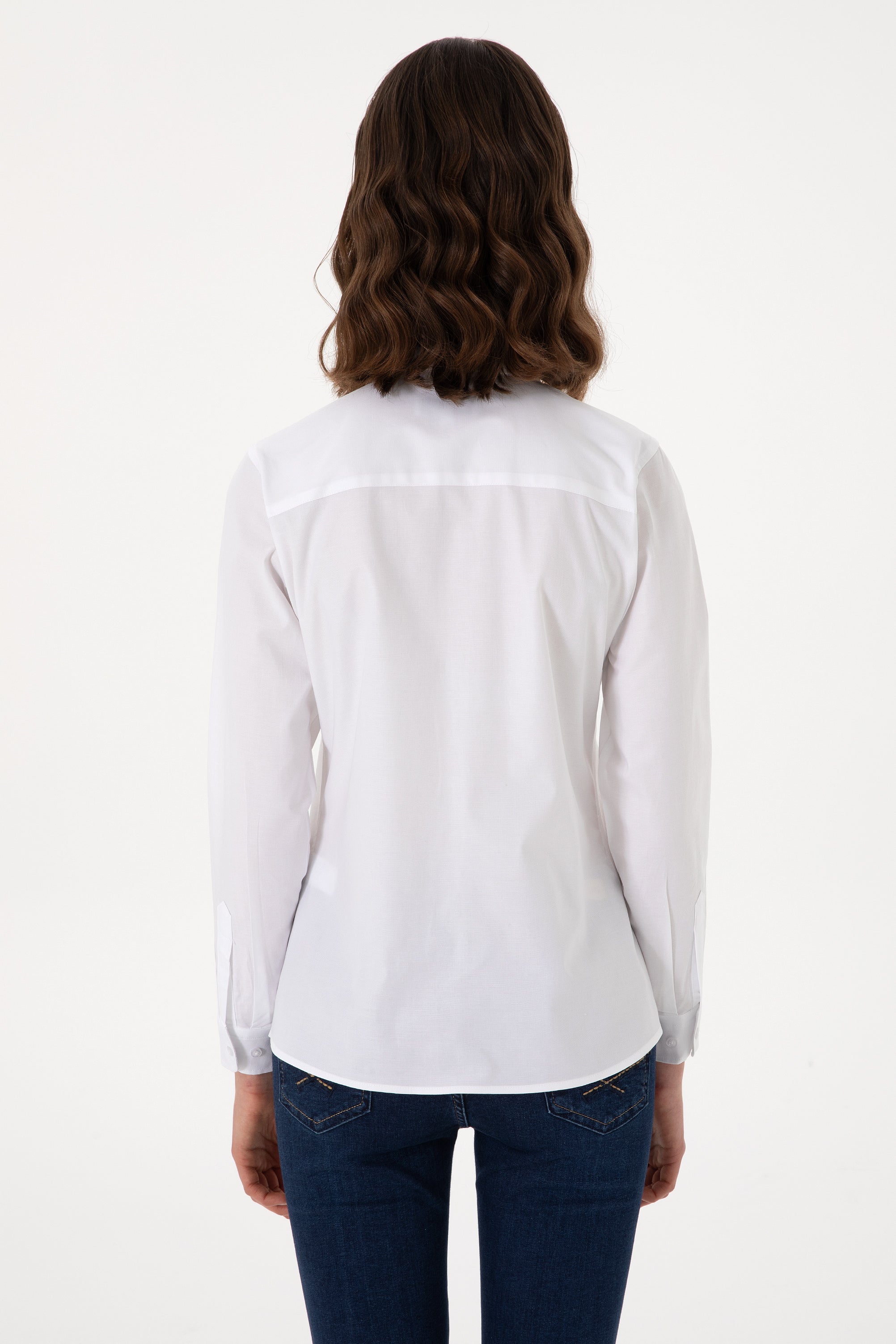 USPA Polo Shirt Women Woxcolor White VR013 USSHW049 US Polo Assn.