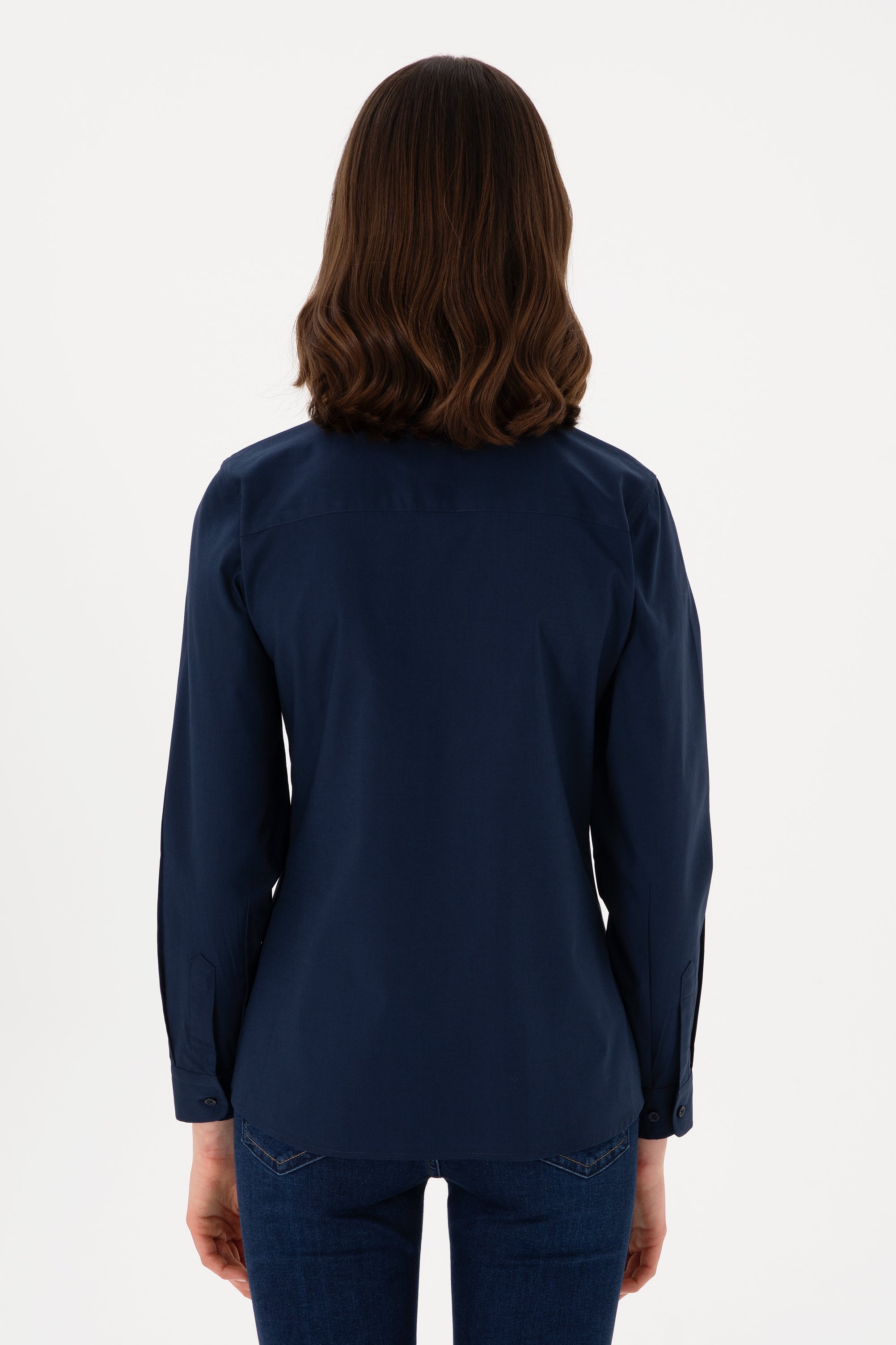 USPA Polo Shirt Women Woxcolor Navy VR033 USSHW050 US Polo Assn.