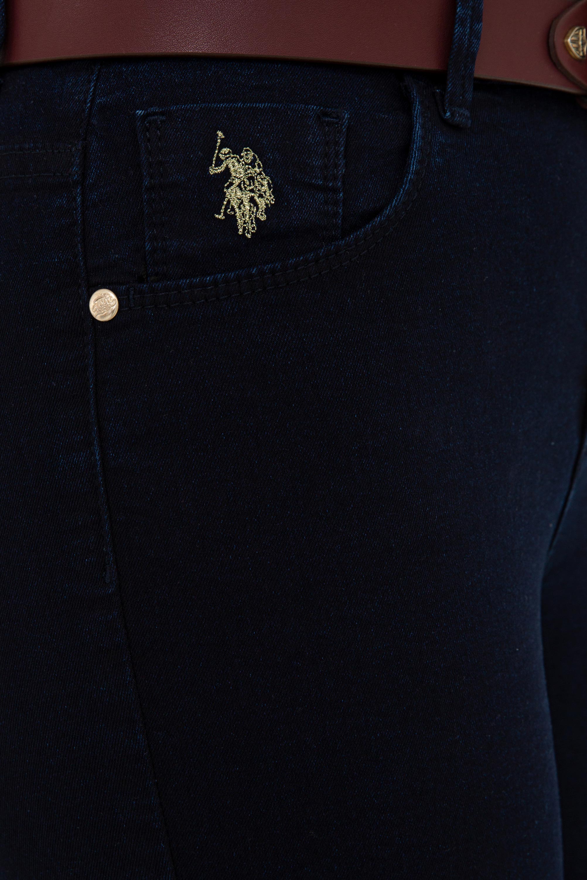 USPA Women Denim Blue Tooth Pick USPJN073 U.S. Polo Assn.