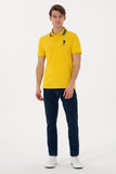 USPA Men Polo Shirt USPA Big Logo Mustrad VR072 USPOM281 US POLO ASSN.