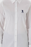 USPA Shirt Women White VR013 USSHW044 Slim US Polo Assn.