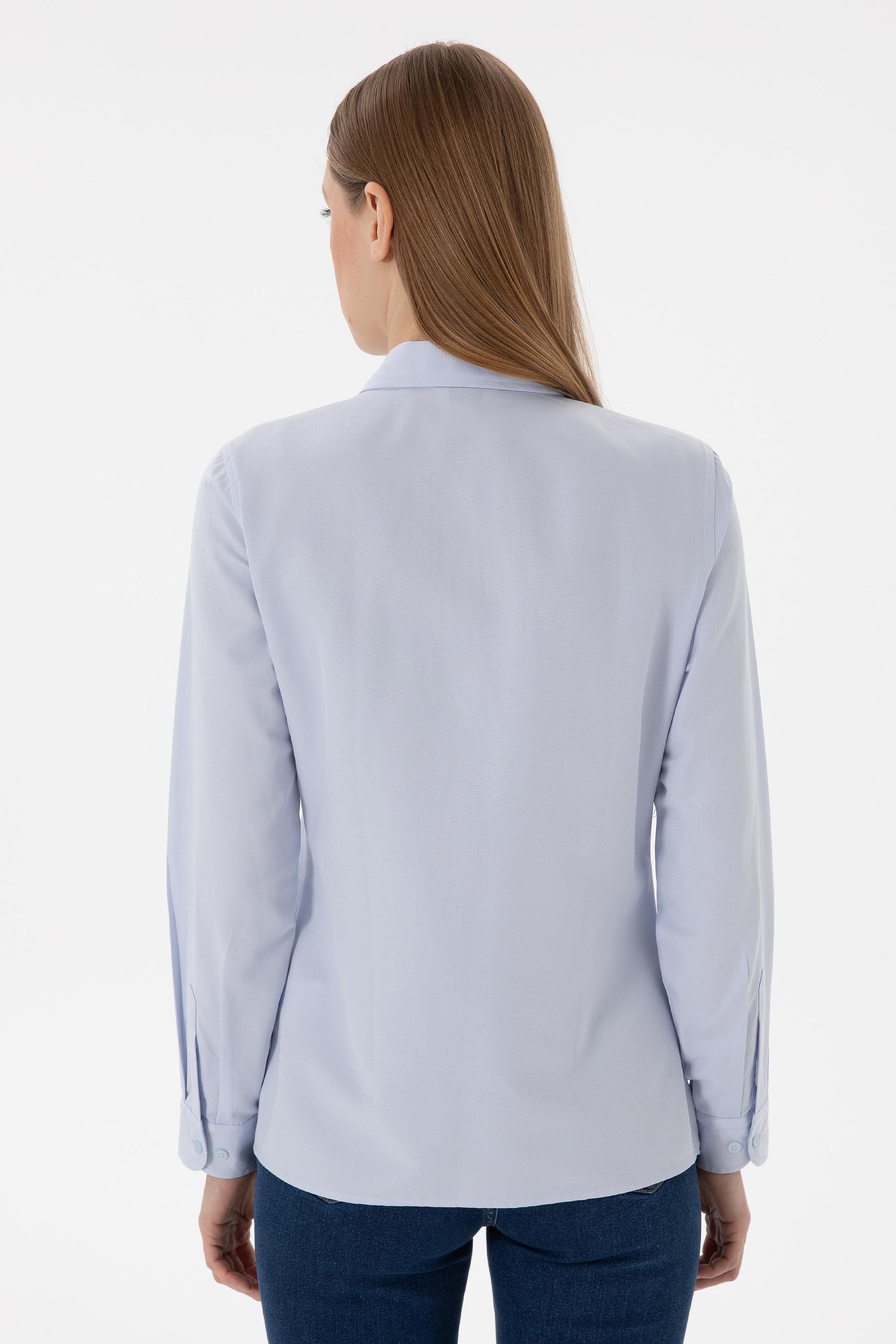 USPA Polo Shirt Women Woxcolor Light Blue VR003 USSHW046 US Polo Assn.