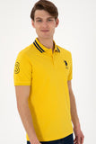 USPA Men Polo Shirt USPA Big Logo Mustrad VR072 USPOM281 US POLO ASSN.