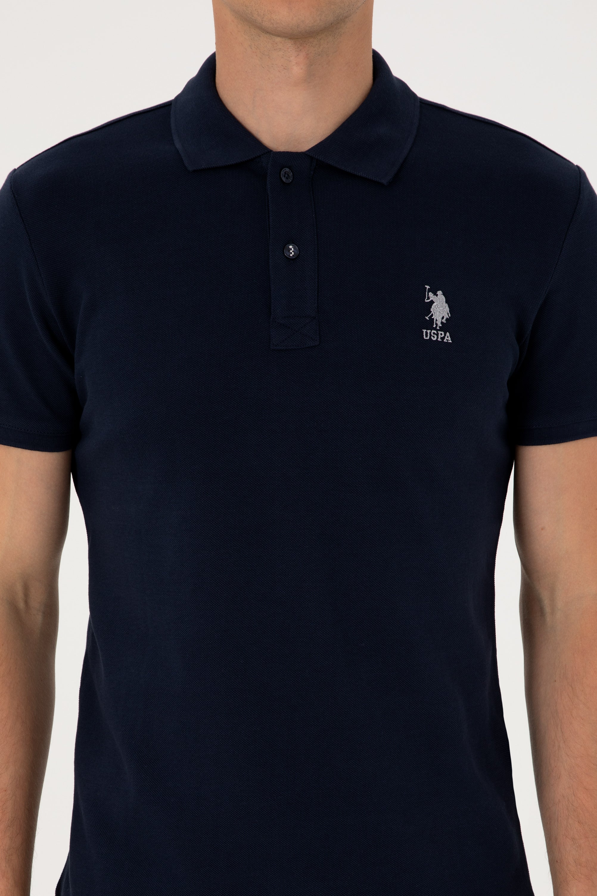 USPA Polo Shirt Men Navy VR033 USPOM293 USPA LOGO US POLO ASSN.