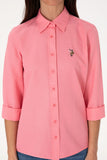 USPA Polo Shirt Women Woxcolor Pink VR041 USSHW047 US Polo Assn.
