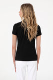 USPA Polo Shirt Women Black VR046 USPOW074 SCL US Polo Assn.