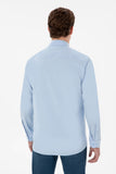 USPA Men Shirt Enzo Regular Full Sleeve Light Blue VR003 USPSH363 US Polo Assn.