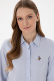 USPA Polo Shirt Women Woxcolor Light Blue VR003 USSHW046 US Polo Assn.