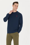 USPA Men Jumper R/Neck Dark Blue VR032 USPJR370 US POLO ASSN.