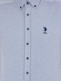 US Polo Assn. Navy Men Shirt VR033 USPSH314 USPA