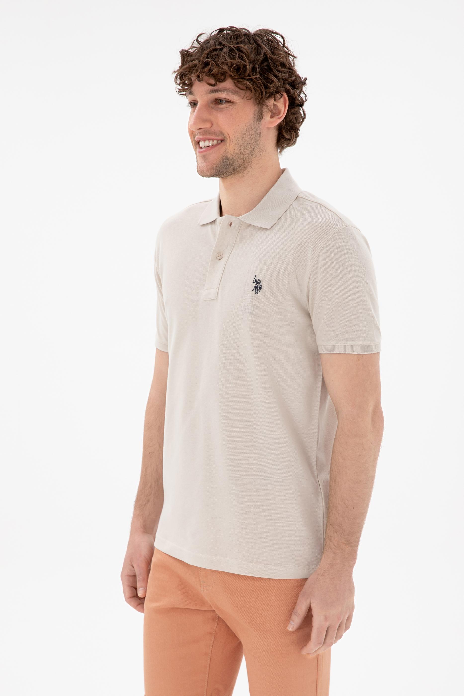 USPA Men Polo Single Color Horse Stone VR049 USPOM274 US POLO ASSN.