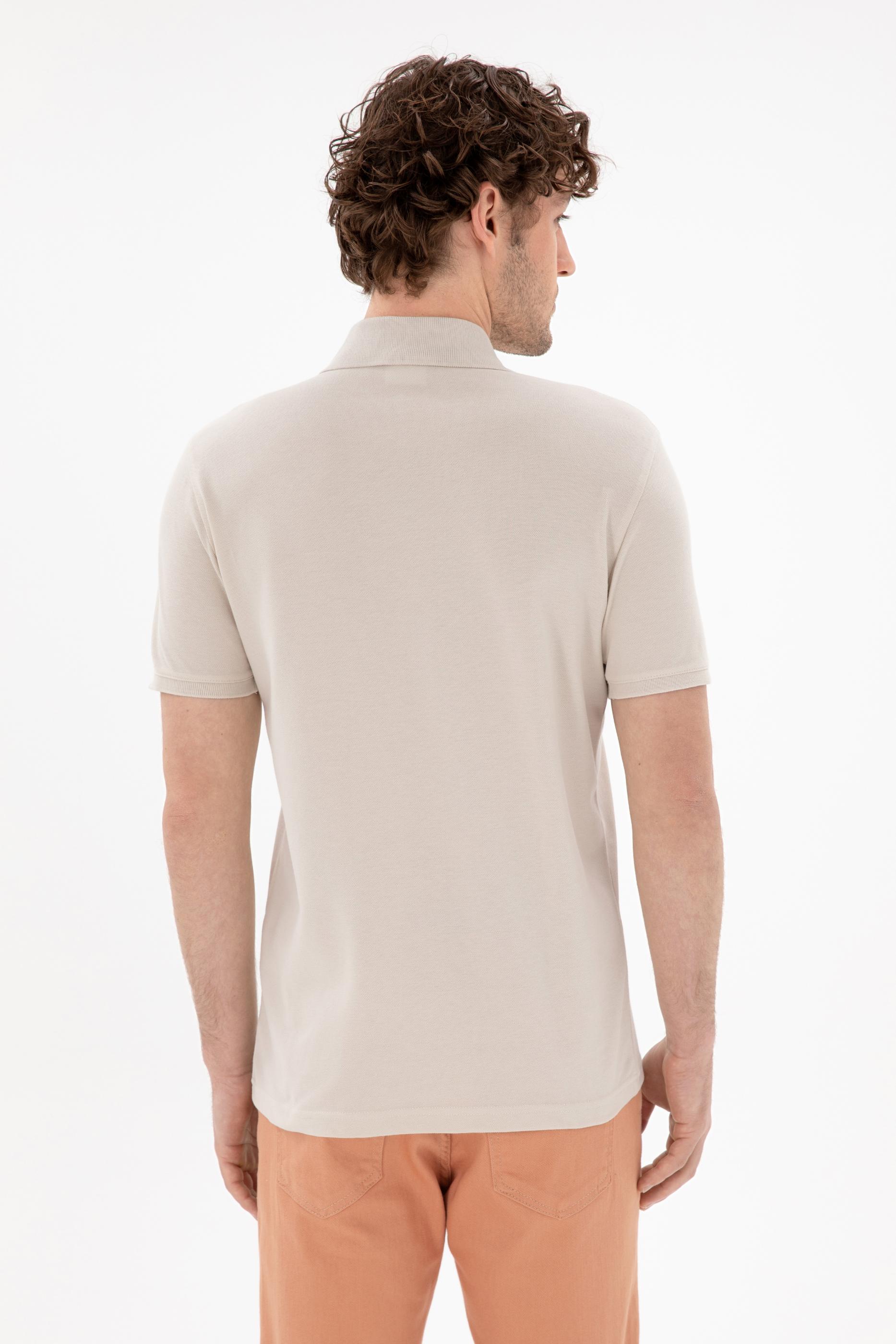 USPA Men Polo Single Color Horse Stone VR049 USPOM274 US POLO ASSN.