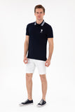 USPA Men Polo Shirt USPA Big Logo Black VR046 USPOM292 US POLO ASSN.