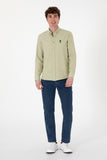 USPA Men Shirt Nova Slim Full Sleeve Light Khaki VR183 USPSH357 US Polo Assn.