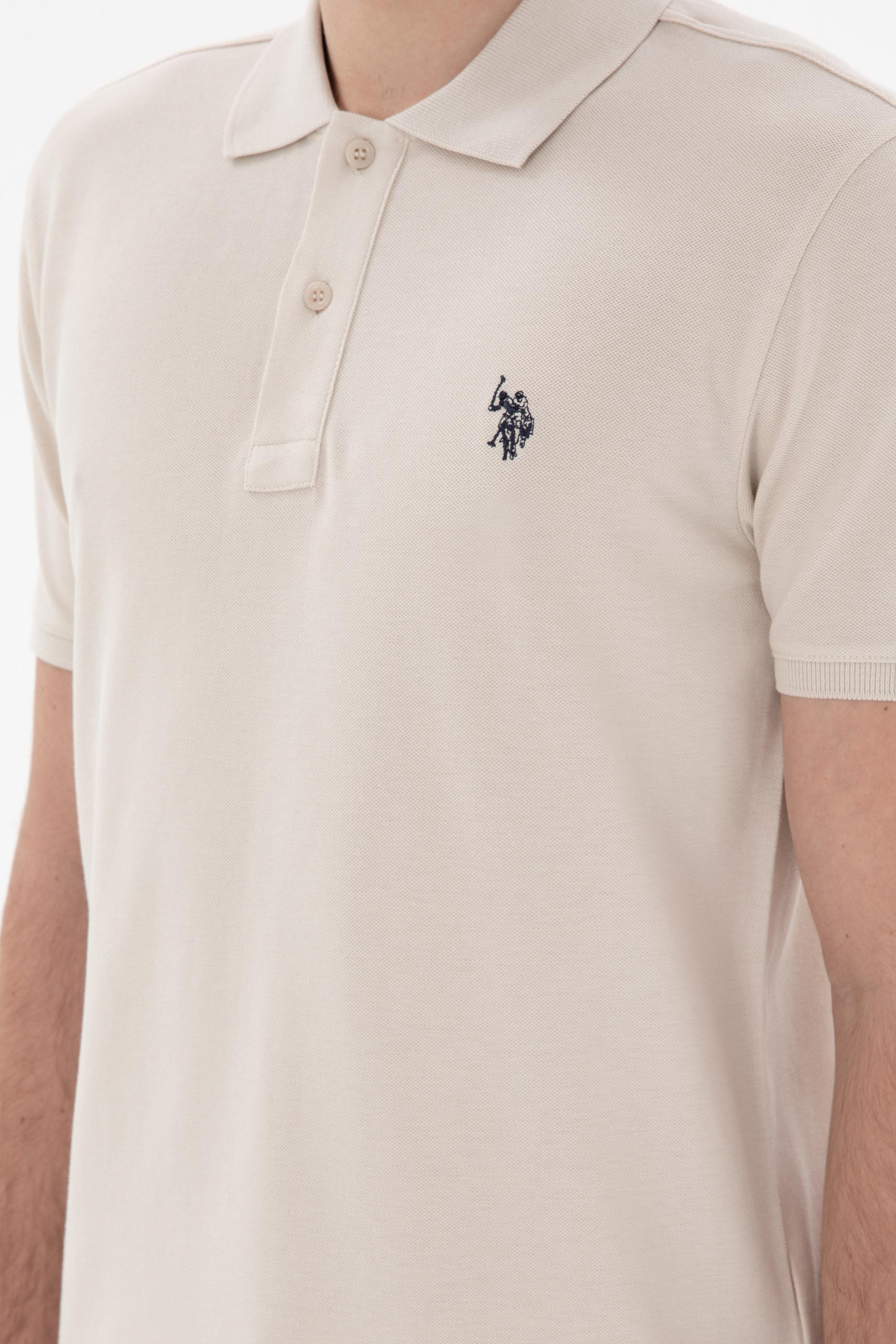 USPA Men Polo Single Color Horse Stone VR049 USPOM274 US POLO ASSN.