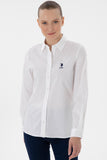 USPA Shirt Women White VR013 USSHW044 Slim US Polo Assn.