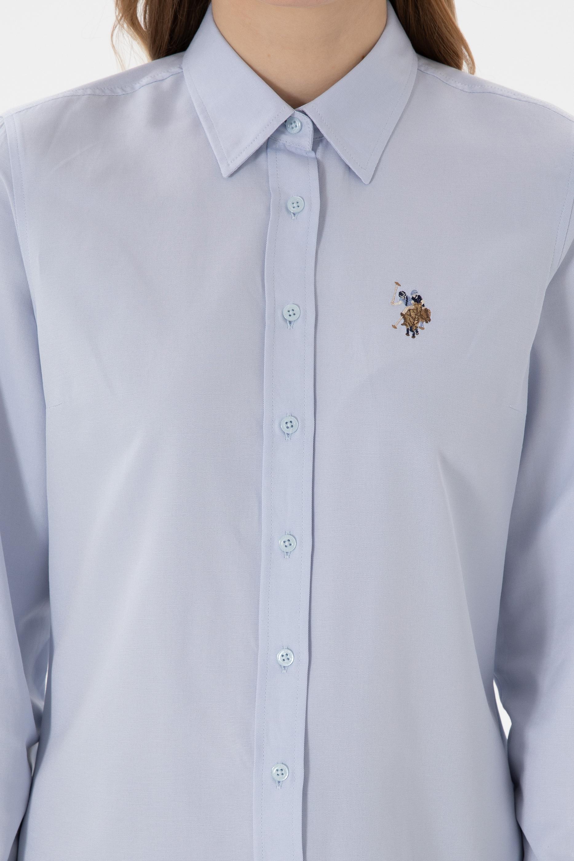 USPA Polo Shirt Women Woxcolor Light Blue VR003 USSHW046 US Polo Assn.