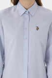 USPA Polo Shirt Women Woxcolor Light Blue VR003 USSHW046 US Polo Assn.