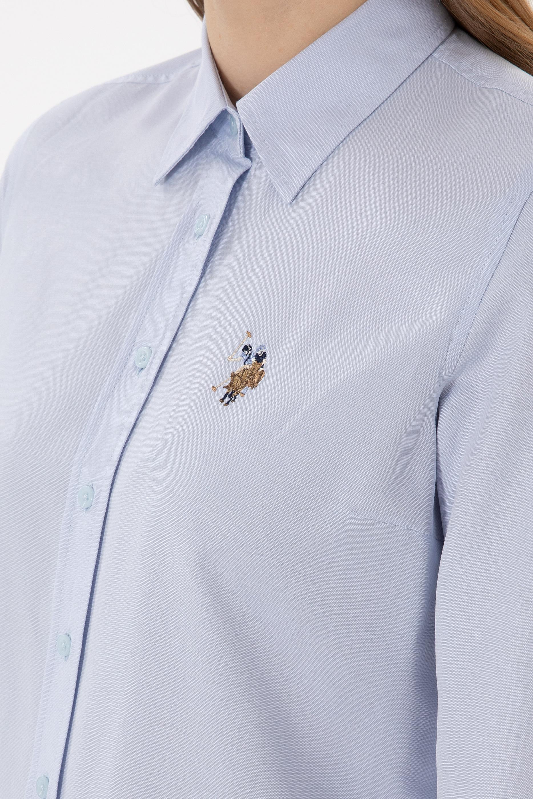 USPA Polo Shirt Women Woxcolor Light Blue VR003 USSHW046 US Polo Assn.