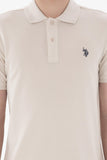USPA Men Polo Single Color Horse Stone VR049 USPOM274 US POLO ASSN.