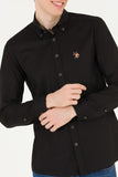 US Polo Assn. Men Shirt Black VR046 USPSH290 USPA