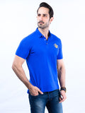 Nabeel & Aqeel Spartan Signature Polo Shirt Royal Blue NASP0013